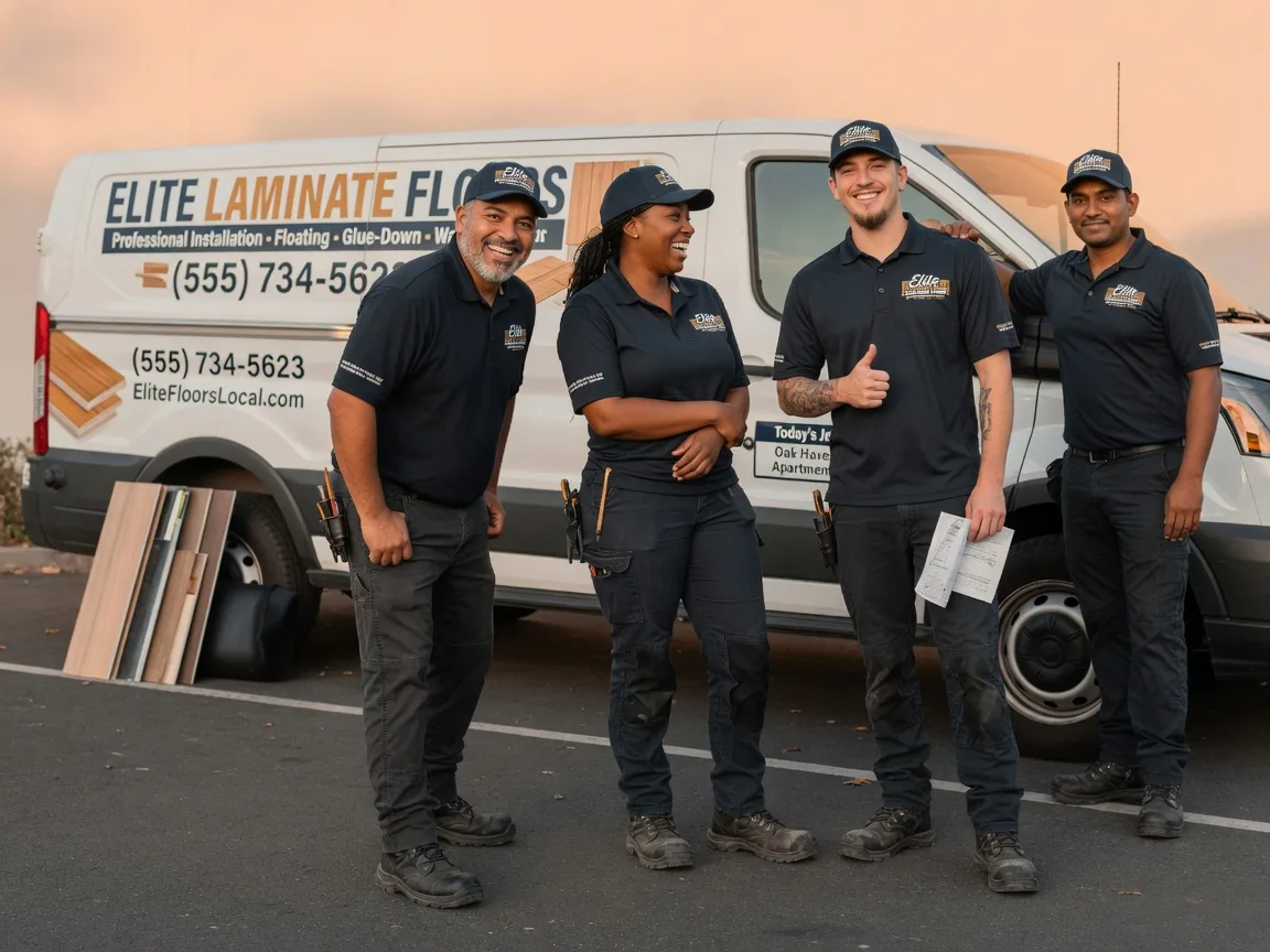Laminate flooring installation company in South Vienna, OH